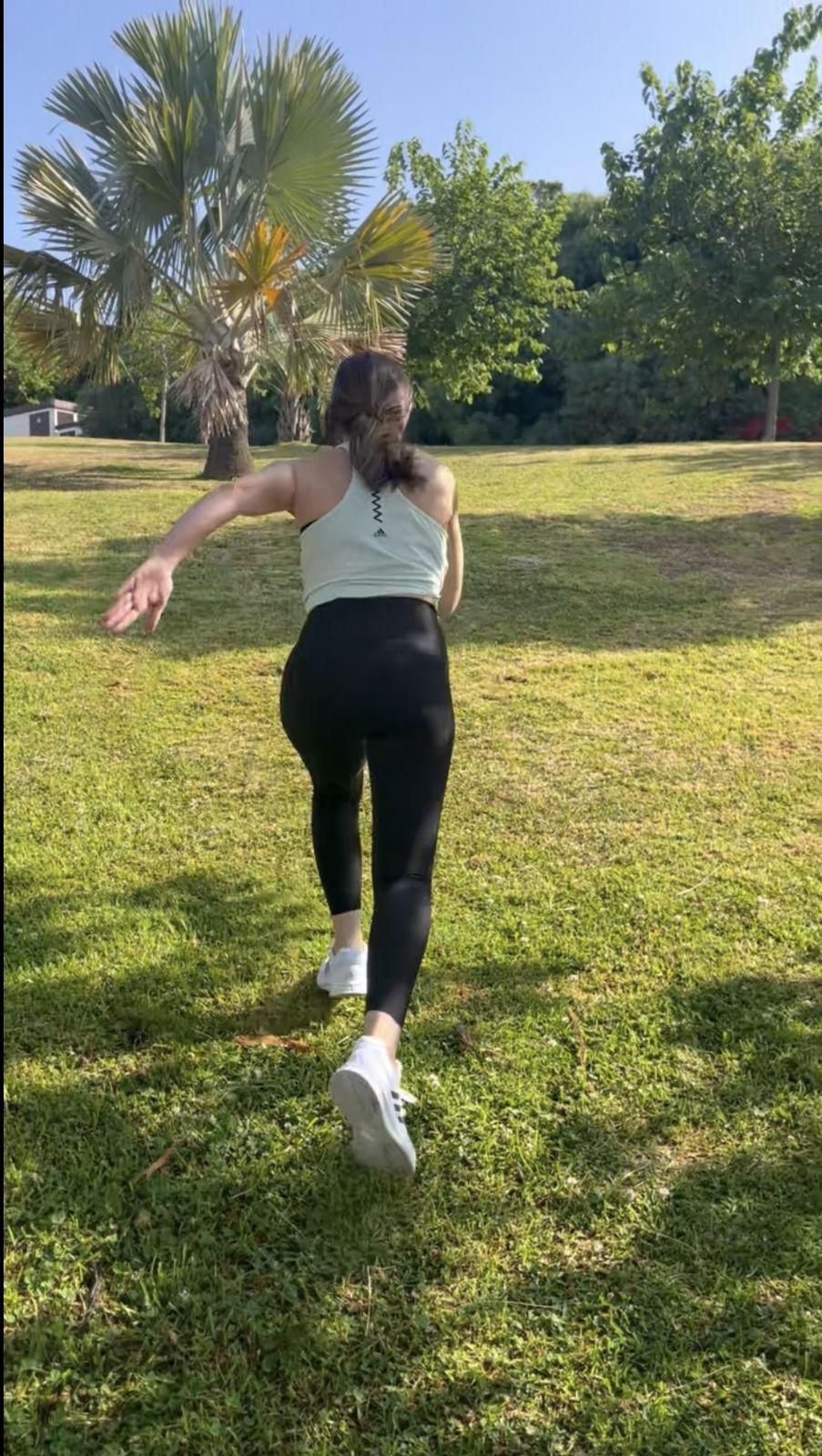 Práctica individual en un parque